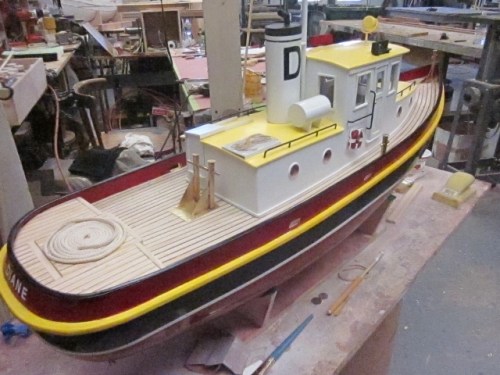 Yard tug from top Large Web view